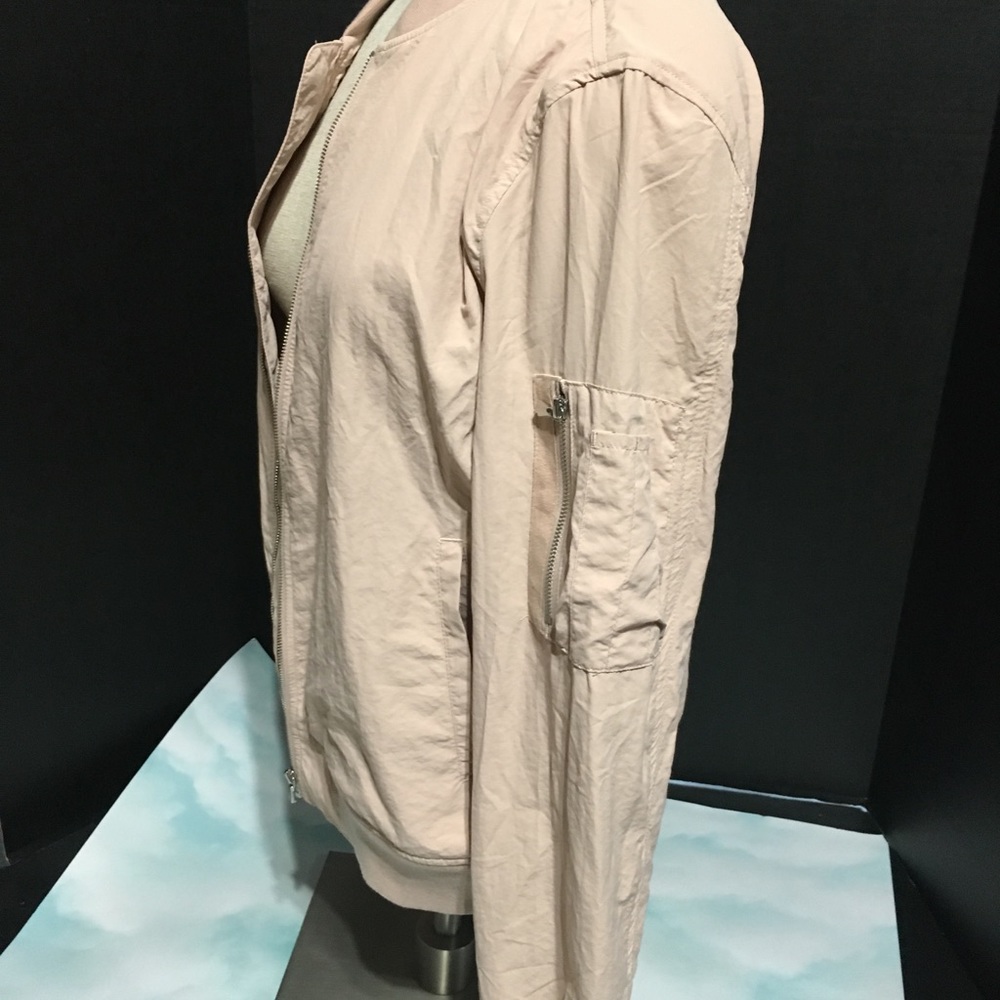 Zara Basic Jacket Lightweight Pockets Soft M Nwot - image 2